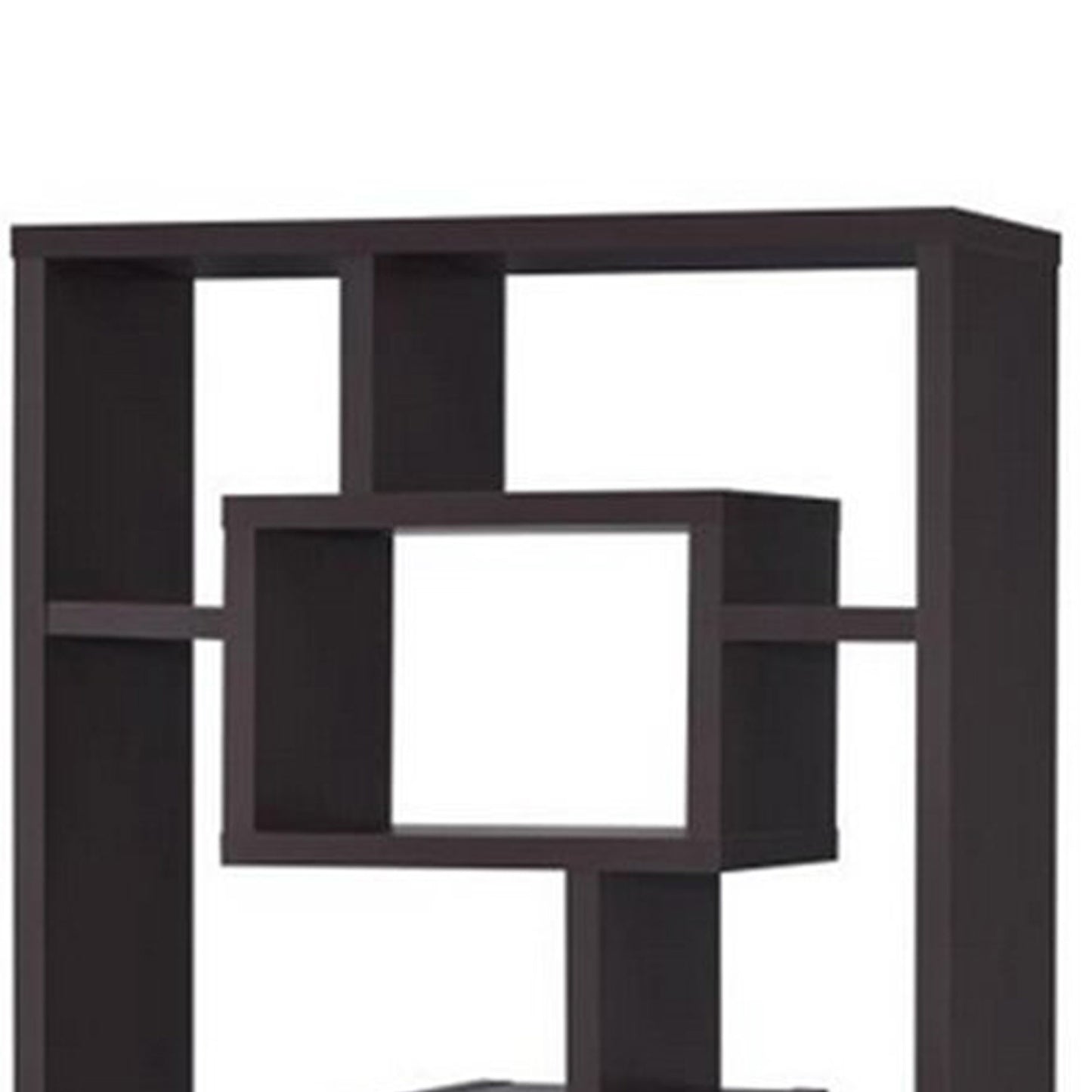 Howie 10-shelf Bookcase Cappuccino