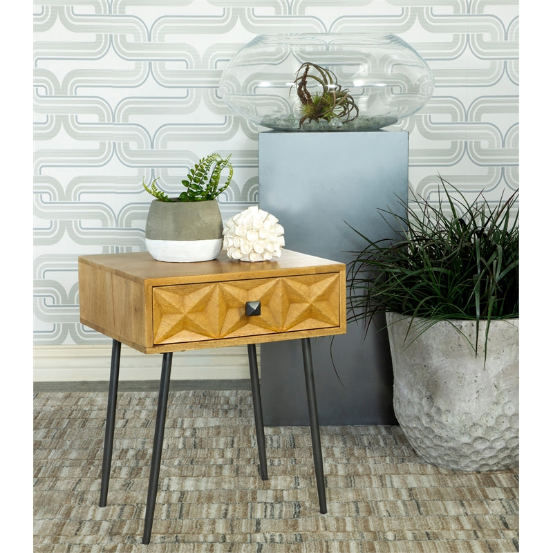 Rectangular 1-drawer Accent Cabinet