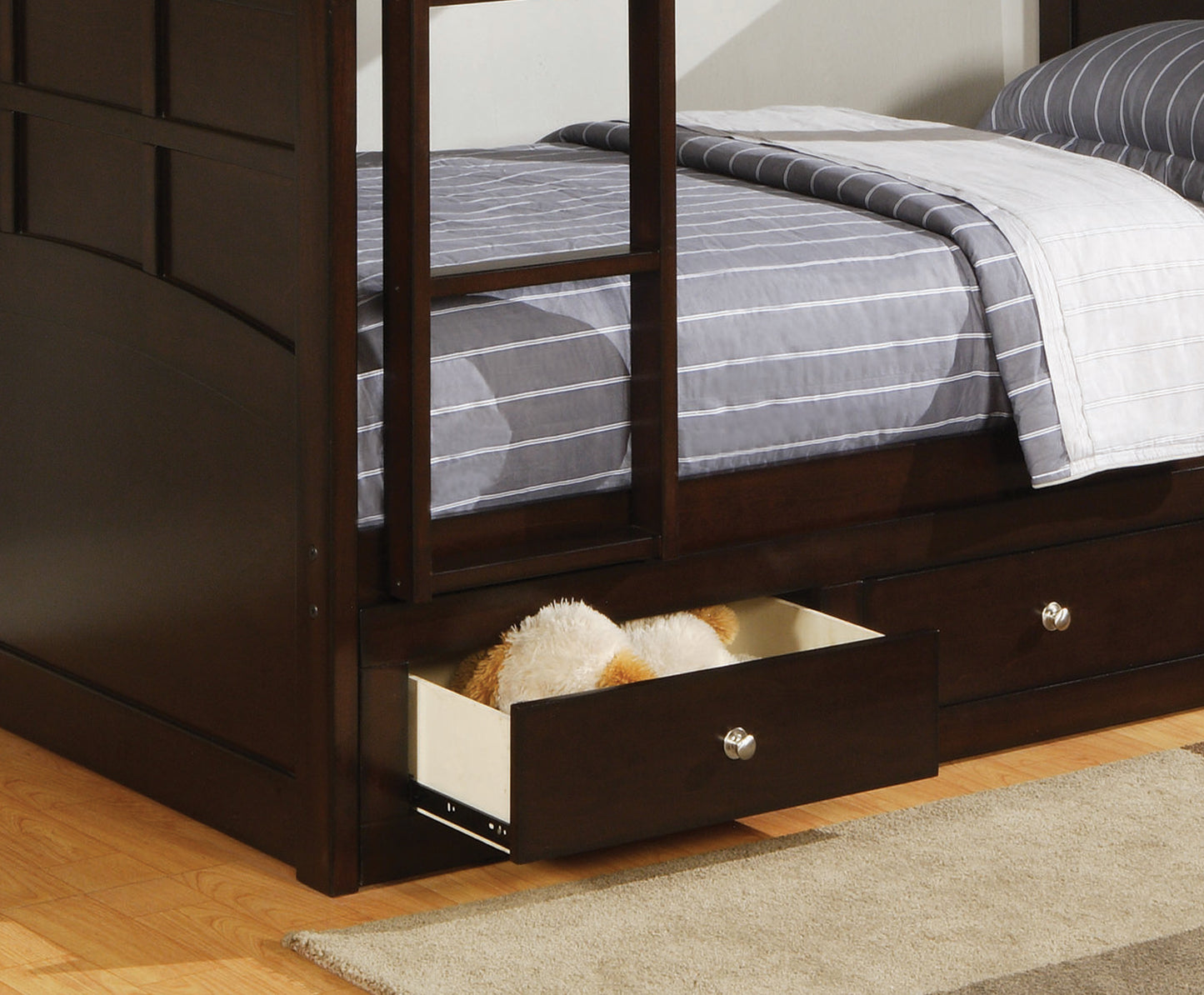 Jasper Twin Under Bed Storage Cappuccino