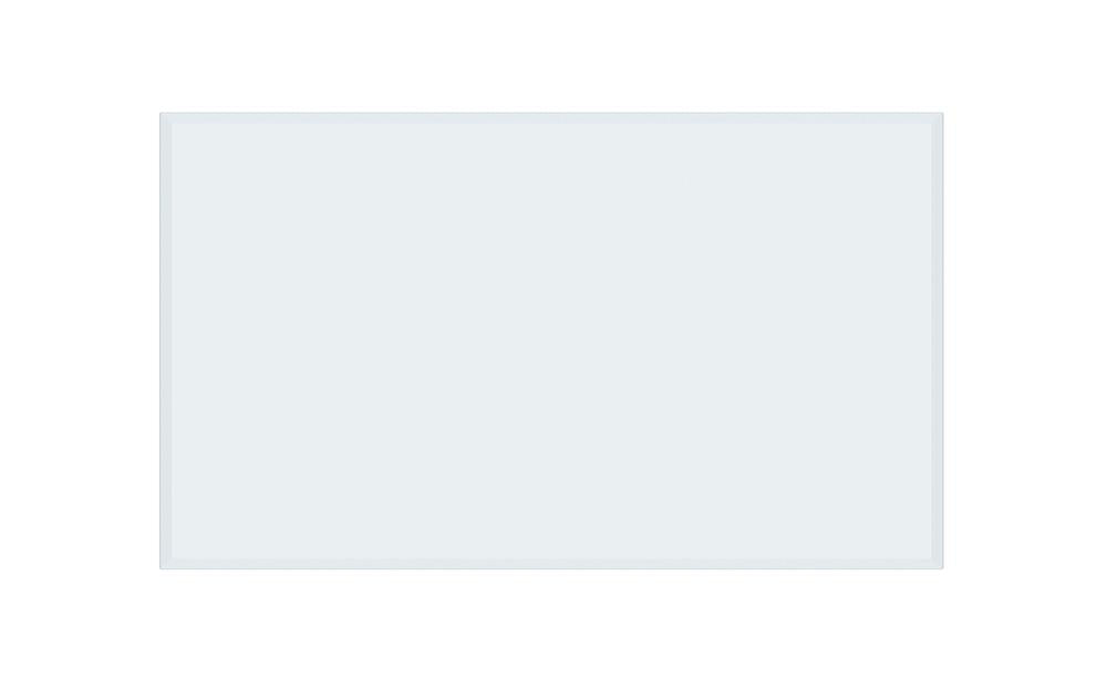 Rectangular Glass Table Top Clear