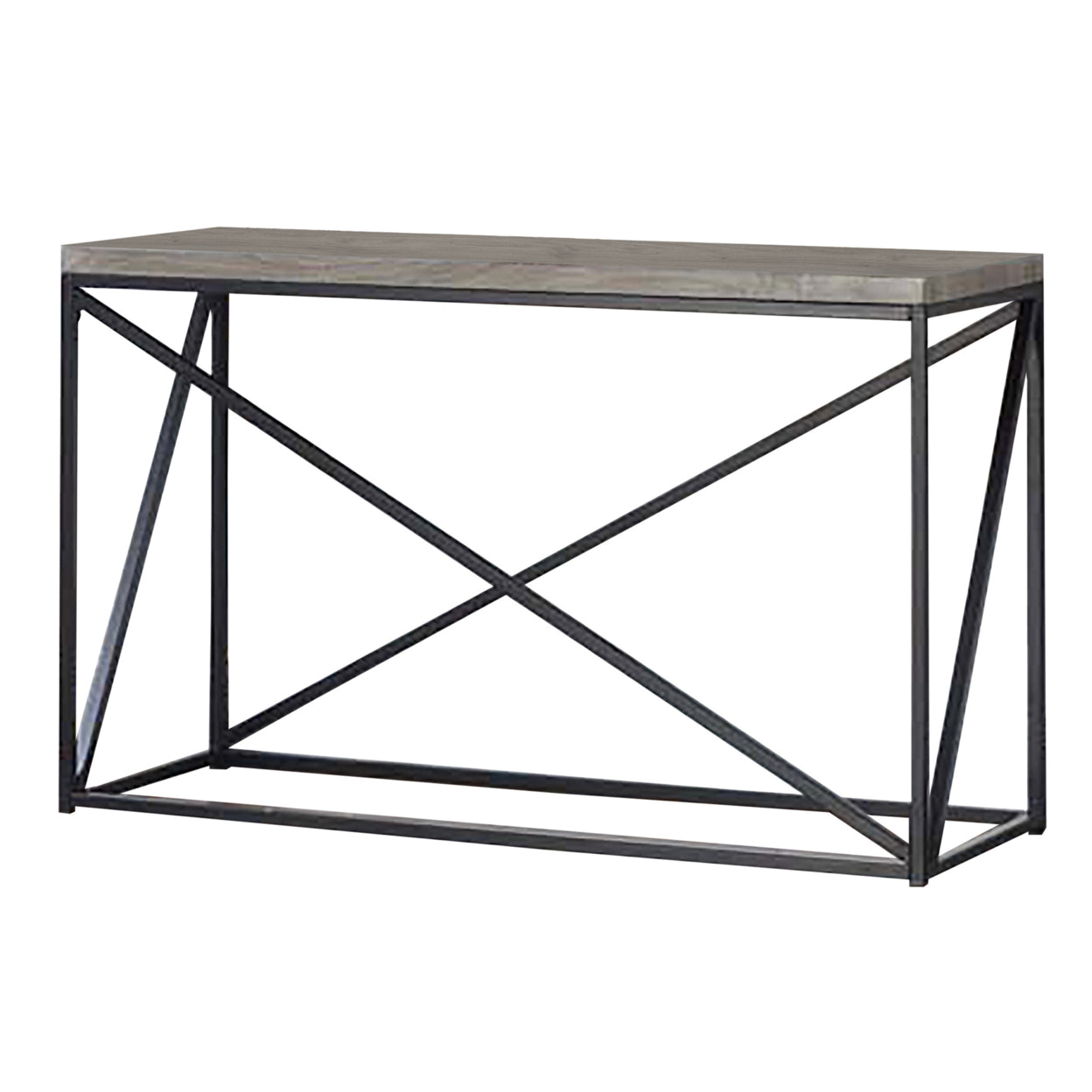 Rectangular Sofa Table Sonoma Grey