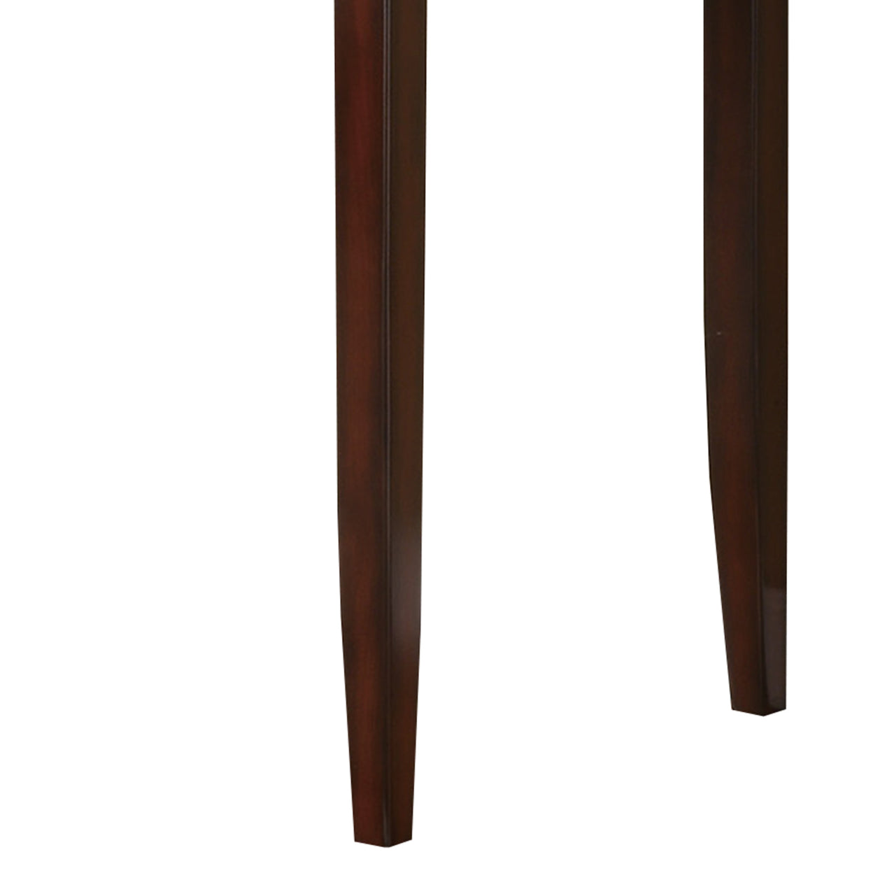 Newton 2-piece Writing Desk Set Dark Amber and Tan