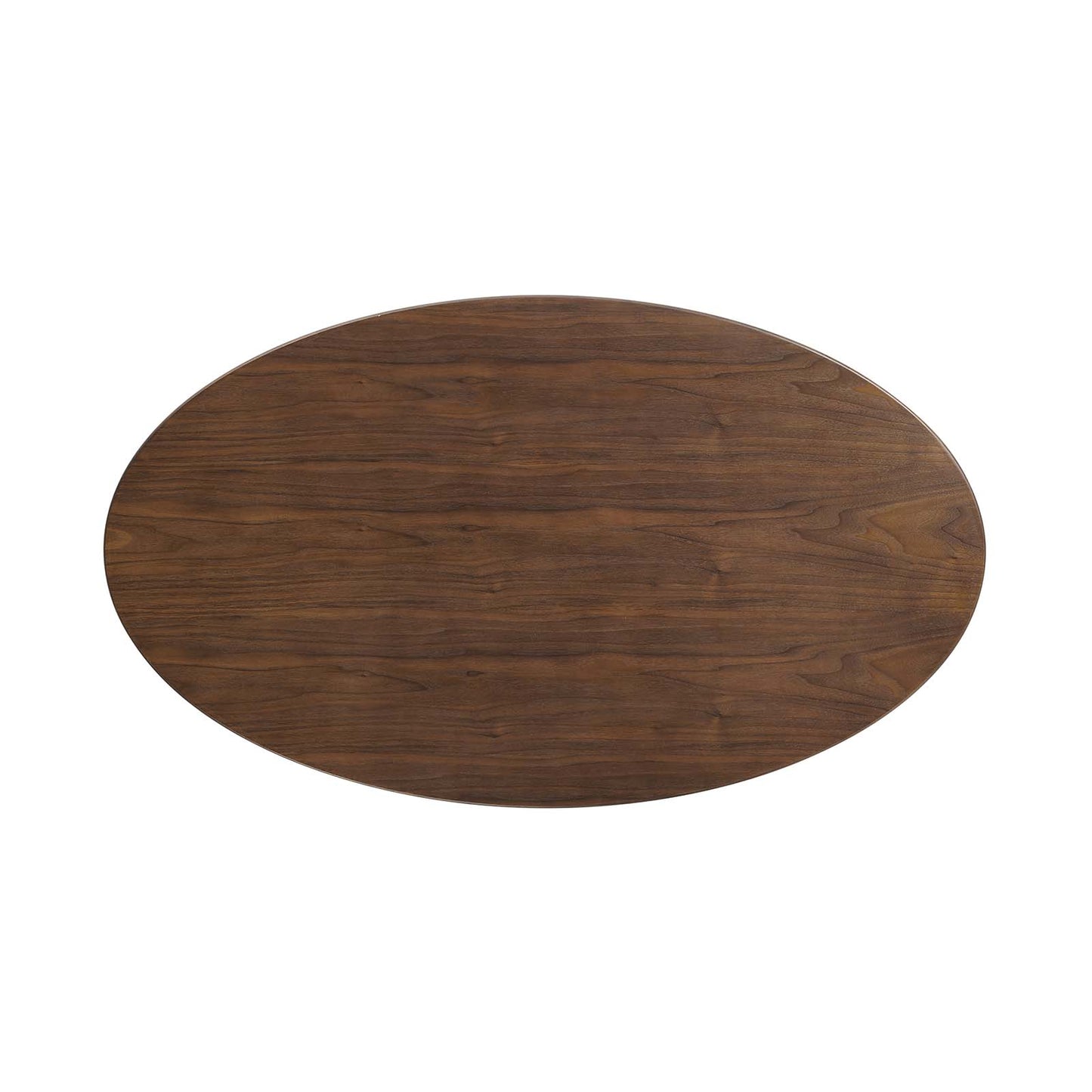 Lippa 48" Oval Walnut Dining Table