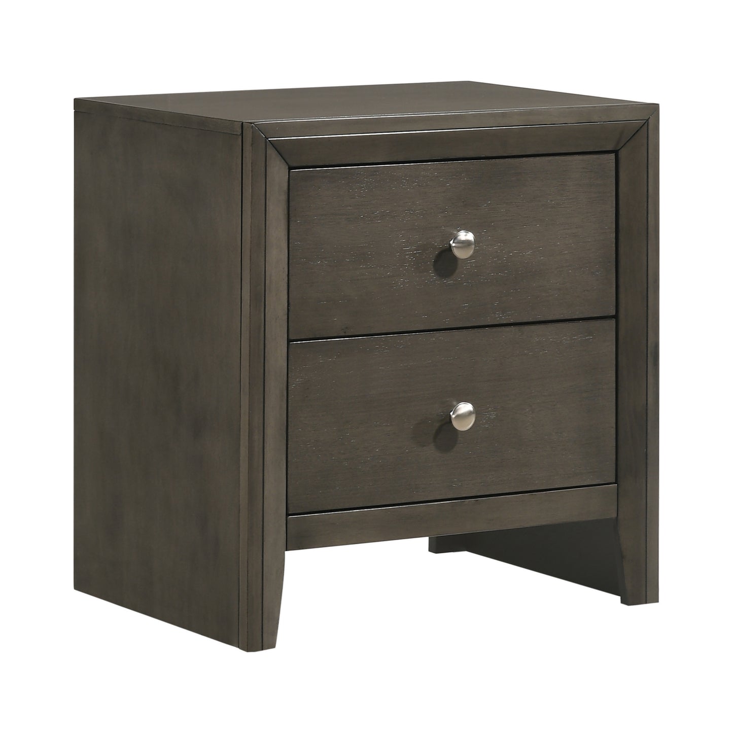 Serenity 2-drawer Nightstand Mod Grey