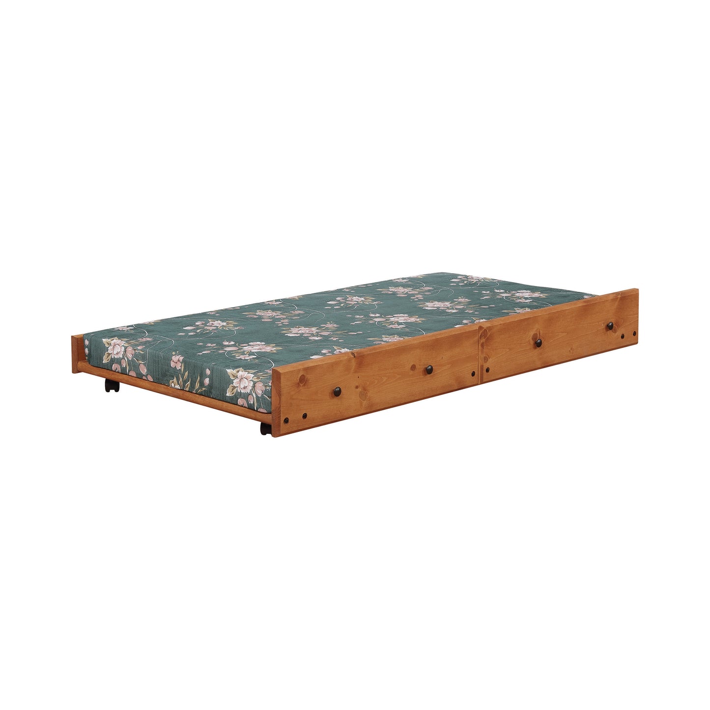 Wrangle Hill Trundle with Bunkie Mattress Amber Wash