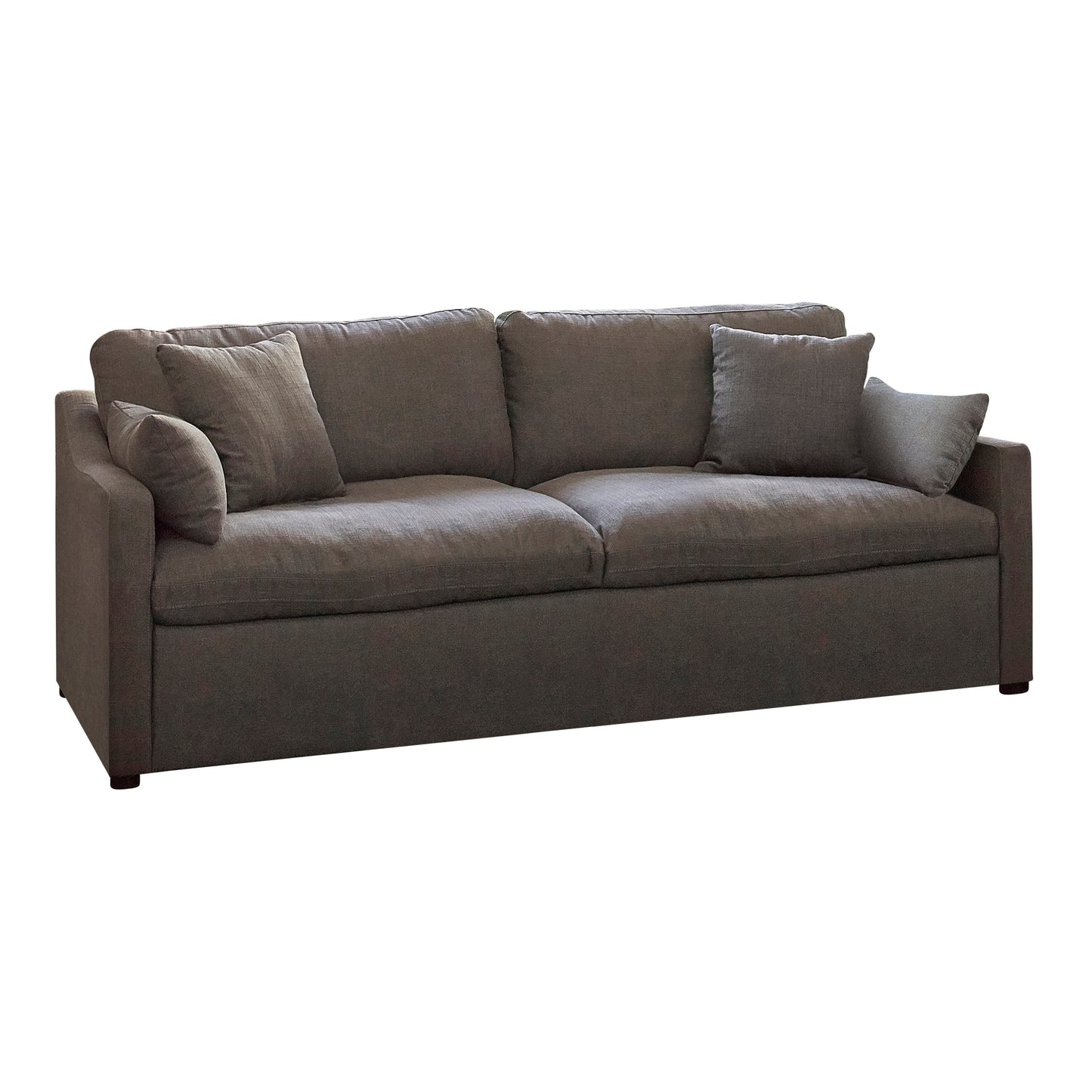 Contrary Reversible Cushion Sofa Charcoal