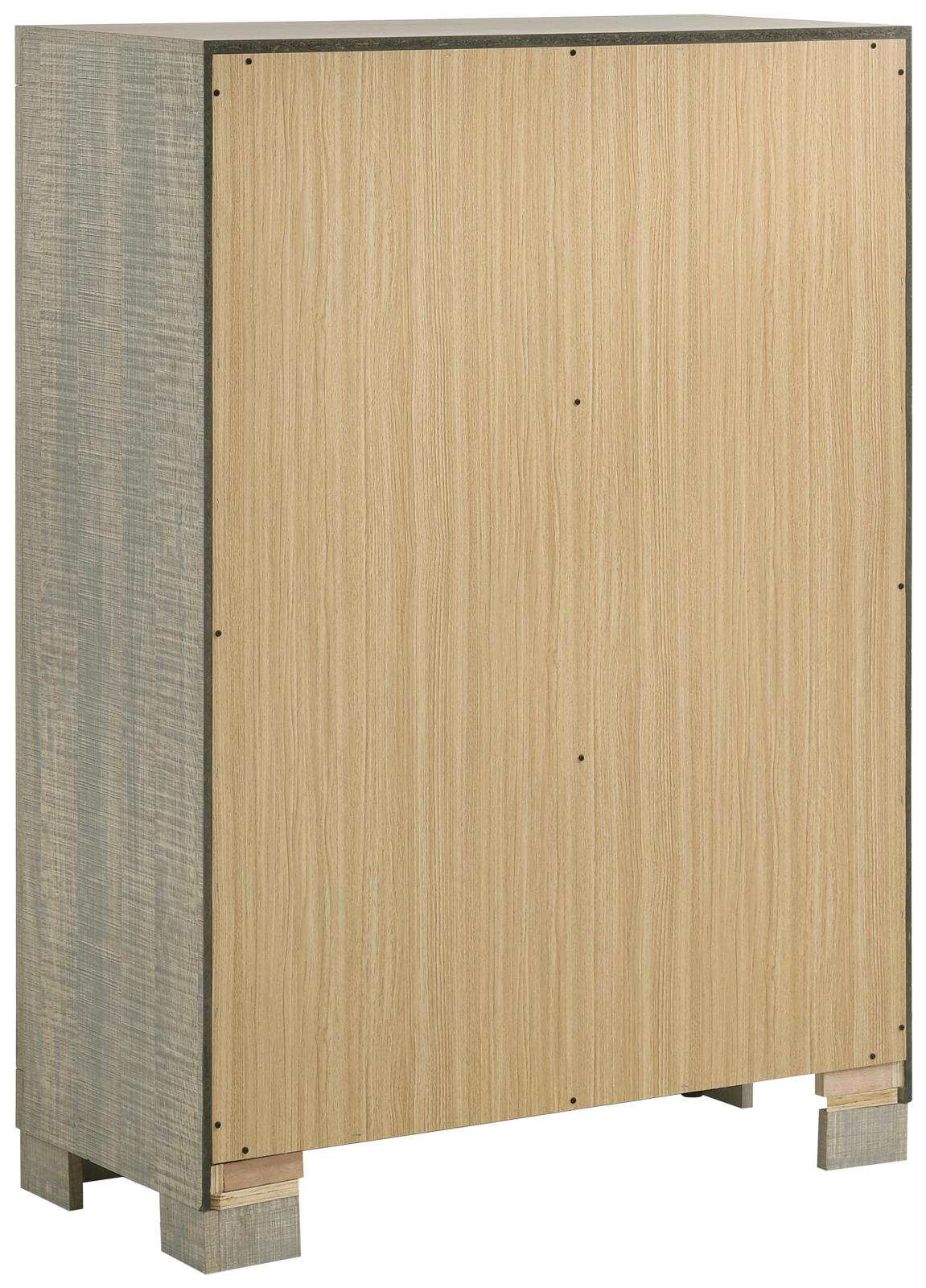 Channing Rectangular Bedroom Set Rough Sawn Grey Oak