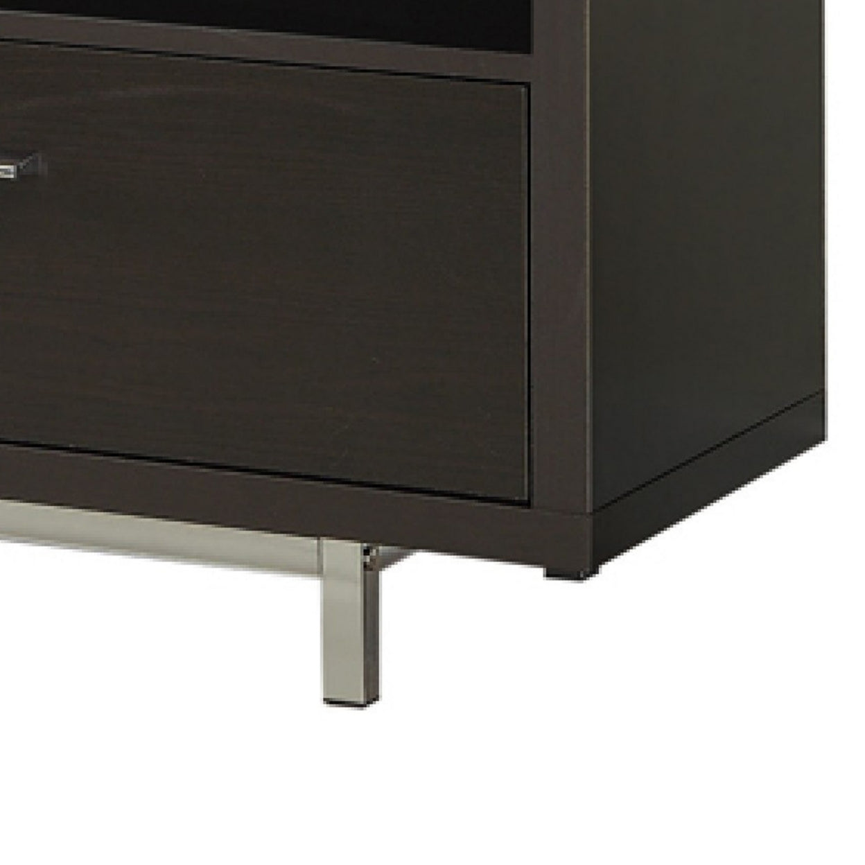 2-drawer Rectangular TV Console Cappuccino