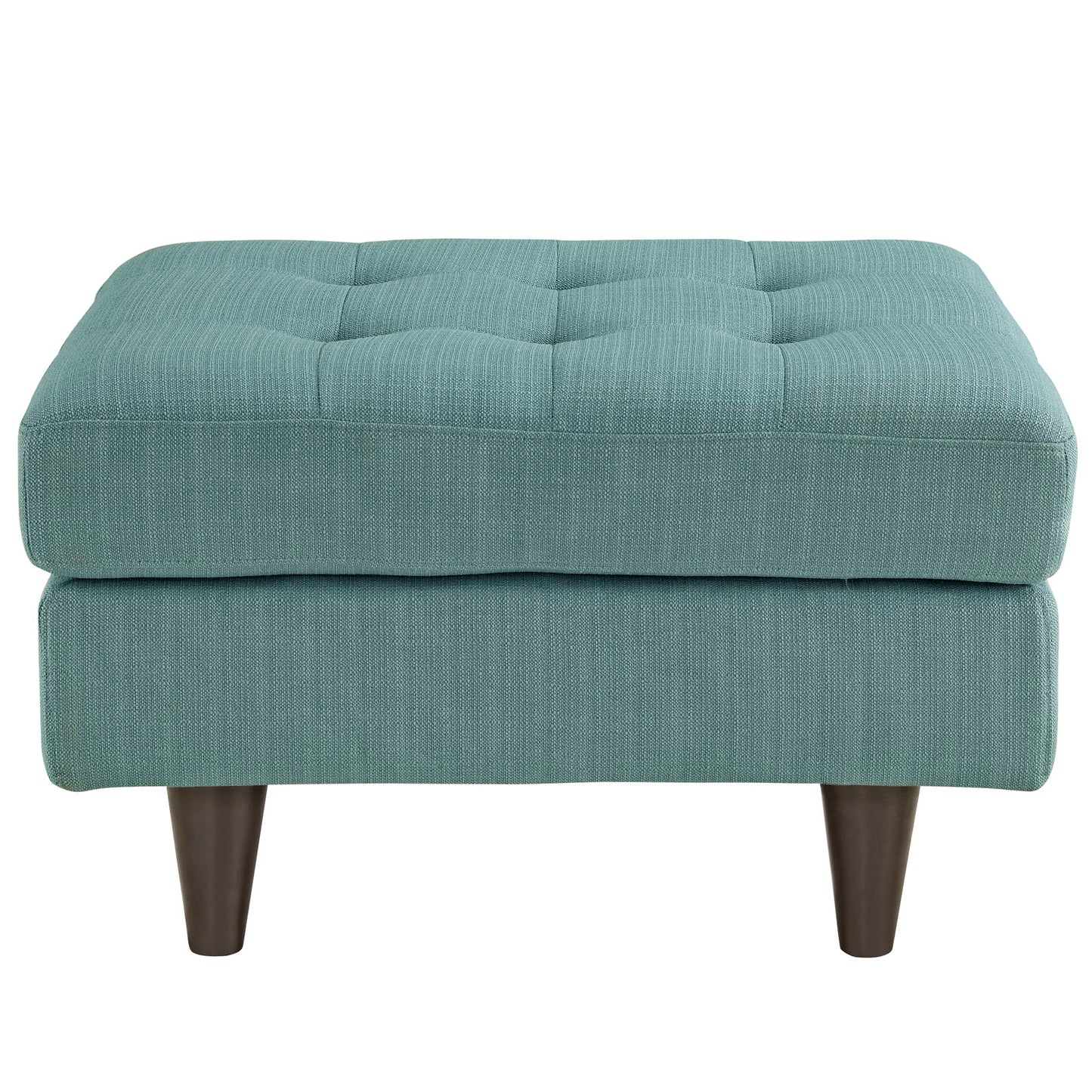 Empress Upholstered Fabric Ottoman