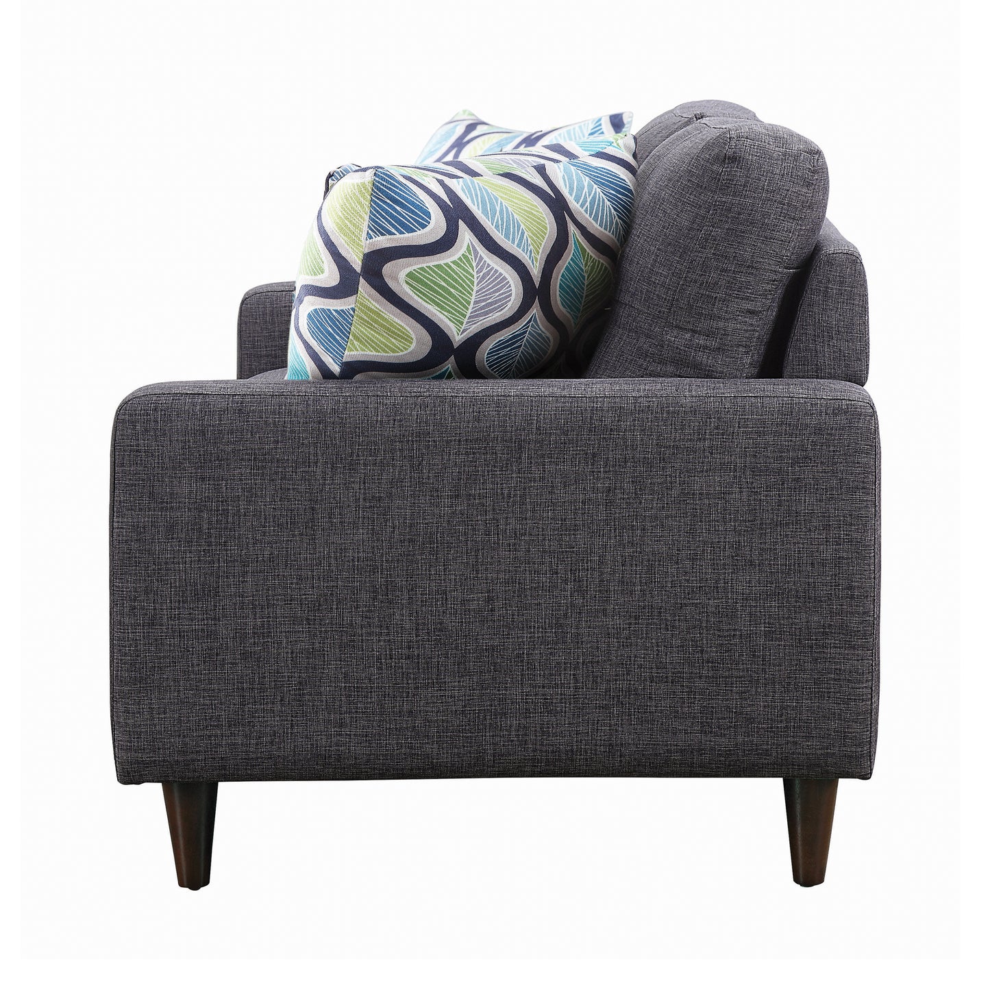 Watsonville Tufted Back Loveseat Grey