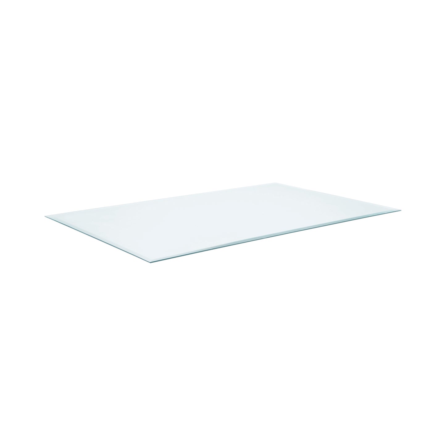 Rectangular Glass Table Top Clear