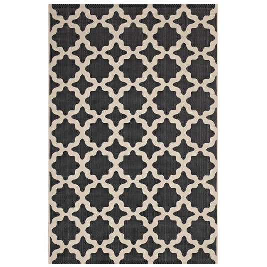 Cerelia Moroccan Trellis 4x6 Indoor and Outdoor Area Rug