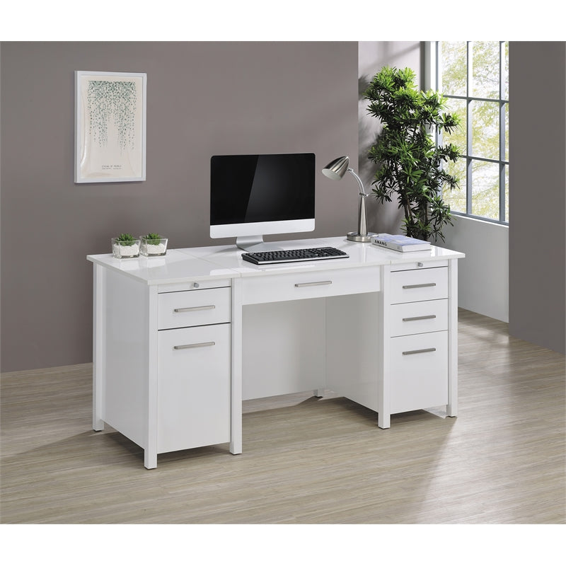 Dylan 4-drawer Lift Top Office Desk