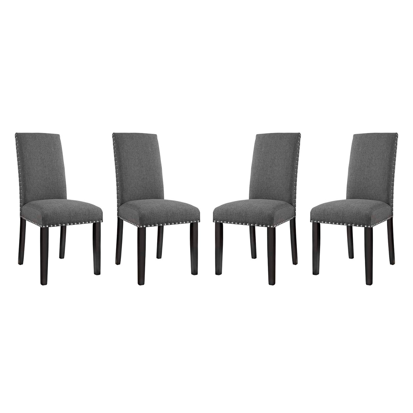 Parcel Dining Side Chair Fabric Set of 4