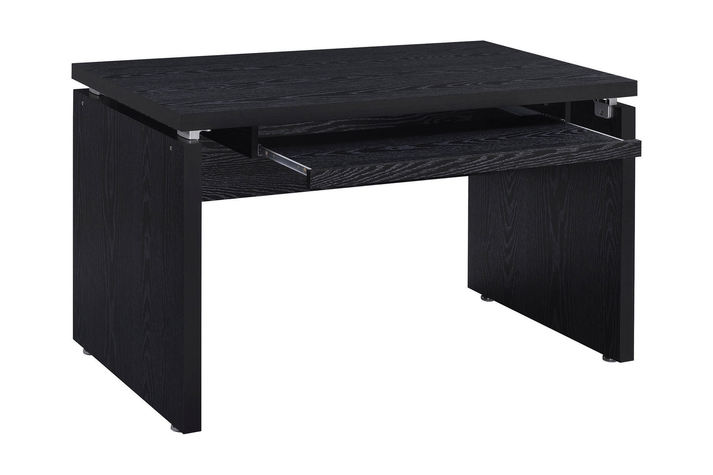 Drum Table Lamp White and Black