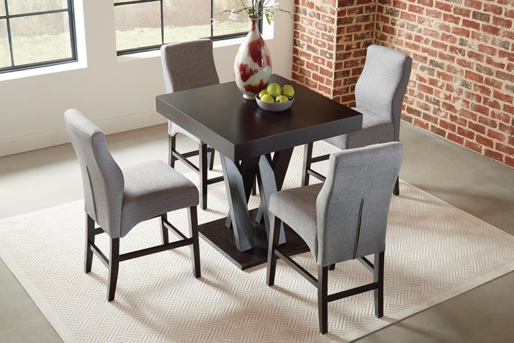 Lampton Square Counter Height Table Cappuccino