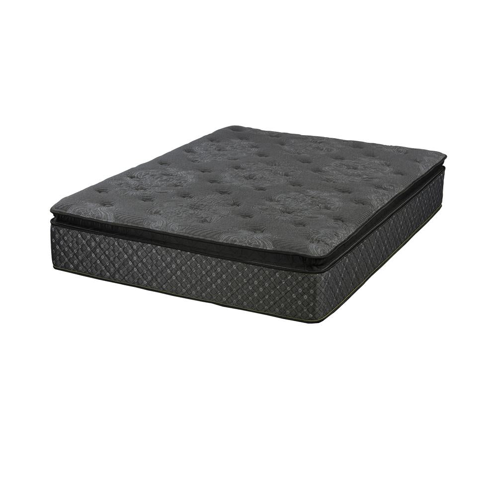 Bellamy 12" California King Mattress Grey and Black