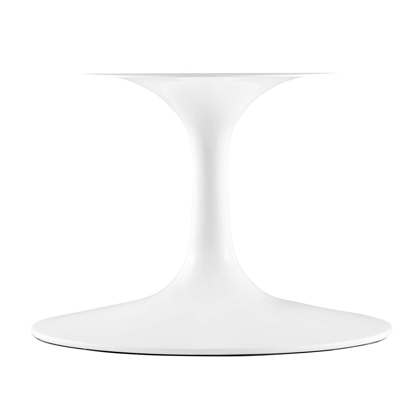 Lippa 48" Oval-Shaped Artificial Marble Coffee Table
