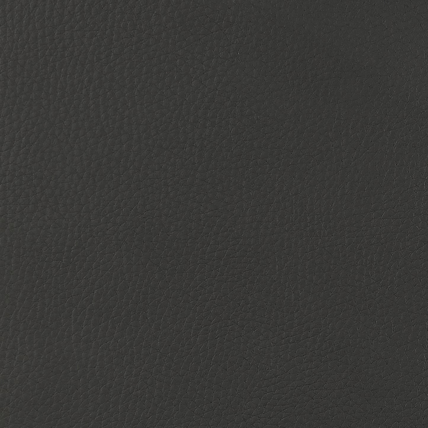 Round Upholstered Ottoman Grey