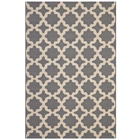 Cerelia Moroccan Trellis 9x12 Indoor and Outdoor Area Rug