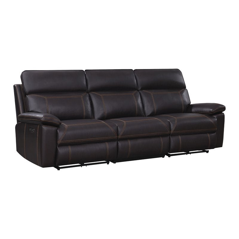 Albany Upholstered Power Reclining Seat and Power Headrest Sofa