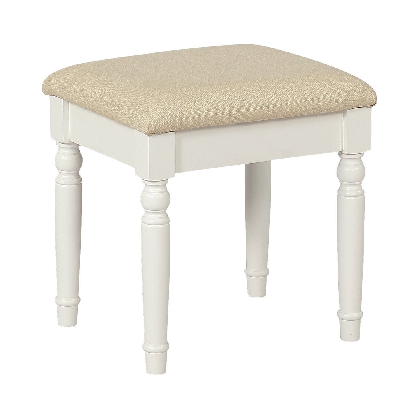 2-piece Vanity Set White and Beige
