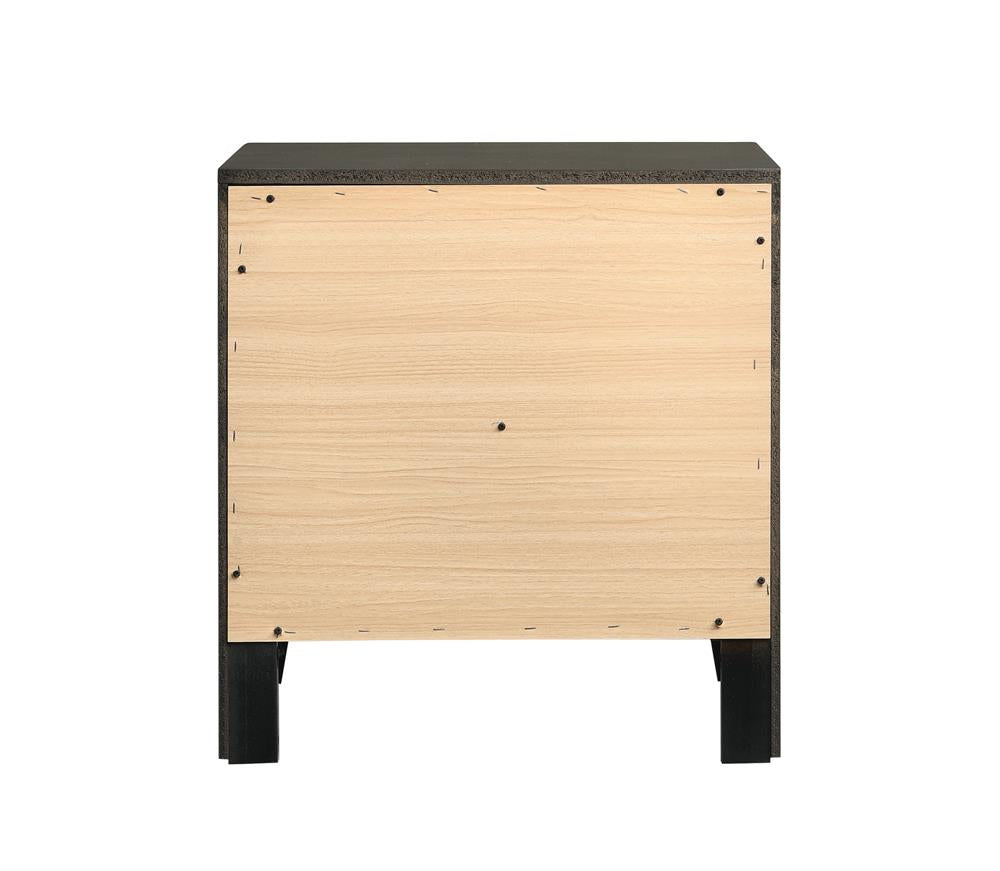 Serenity 2-drawer Nightstand Mod Grey