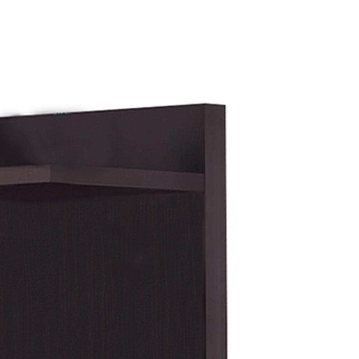 6-tier Corner Bookcase Cappuccino