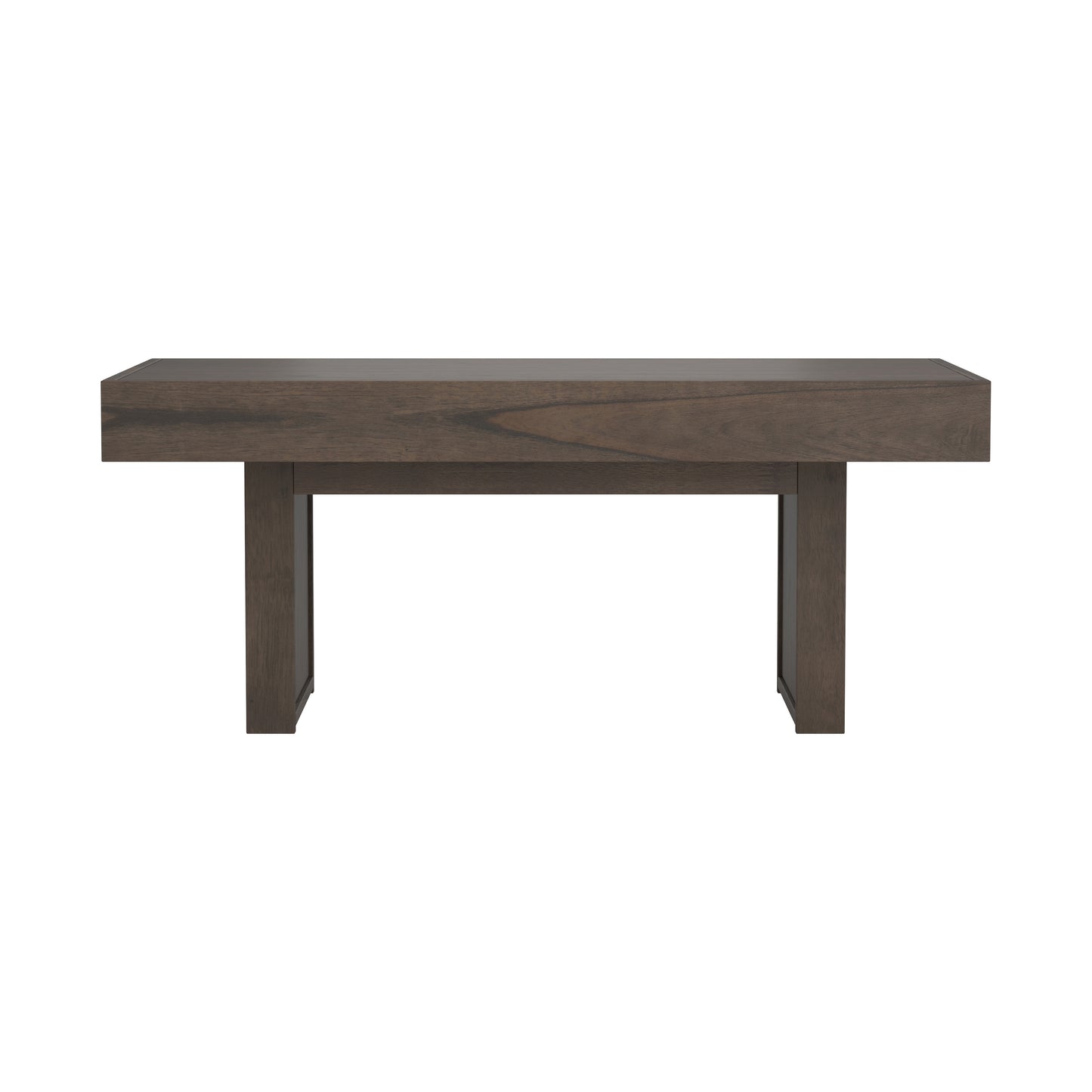 Rectangle Coffee Table with Hidden Storage Wheat Brown