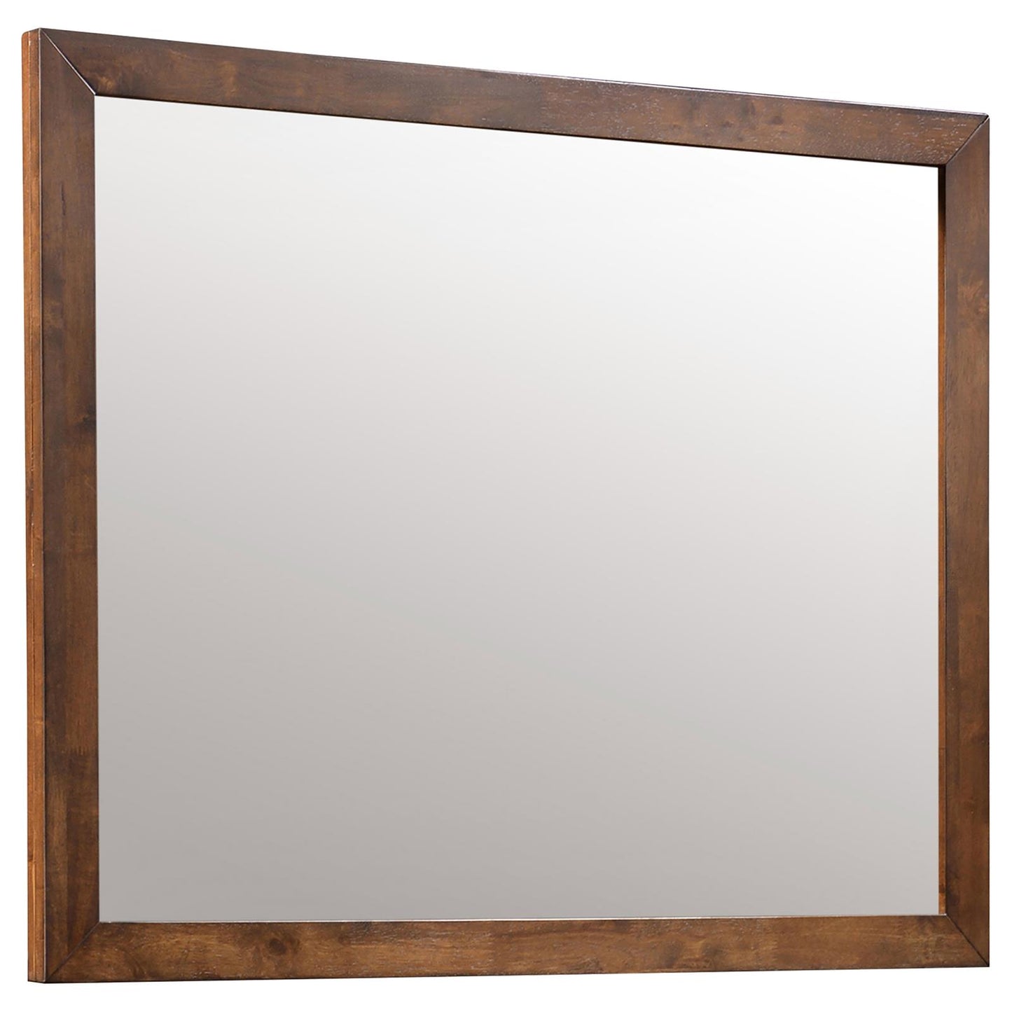 Genevieve Rectangular Dresser Mirror Dark Brown
