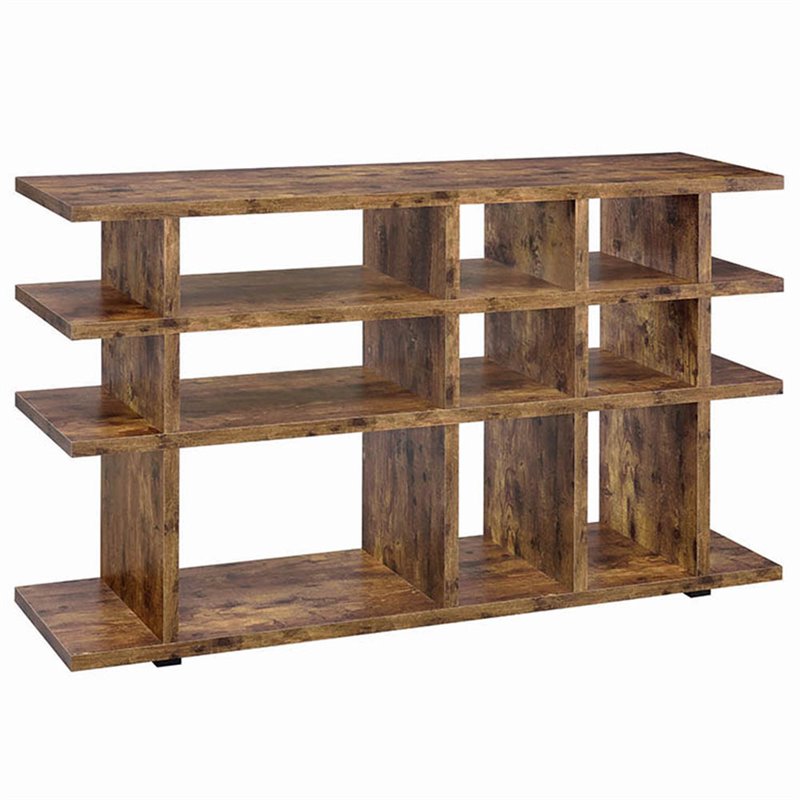 Santos 3-tier Bookcase Antique Nutmeg