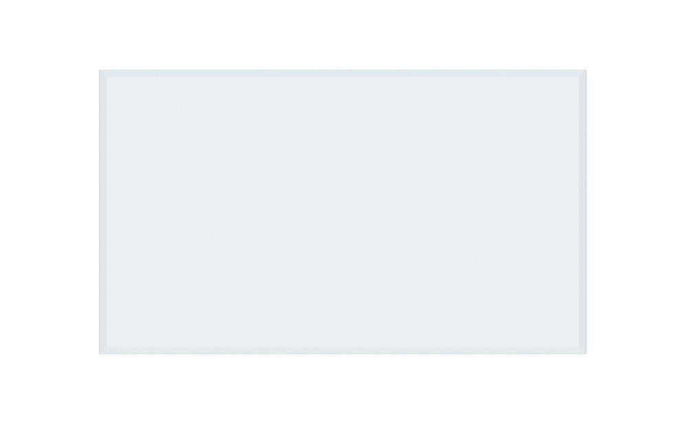 Rectangular Glass Table Top Clear