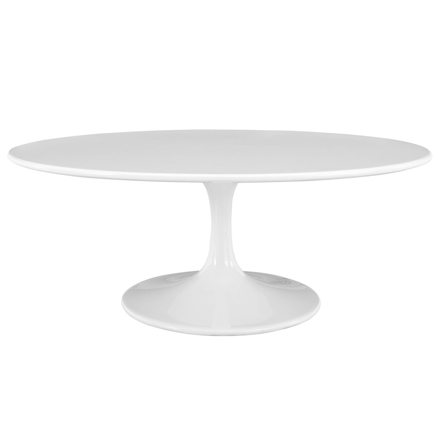 Lippa 42" Oval-Shaped Wood Top Coffee Table