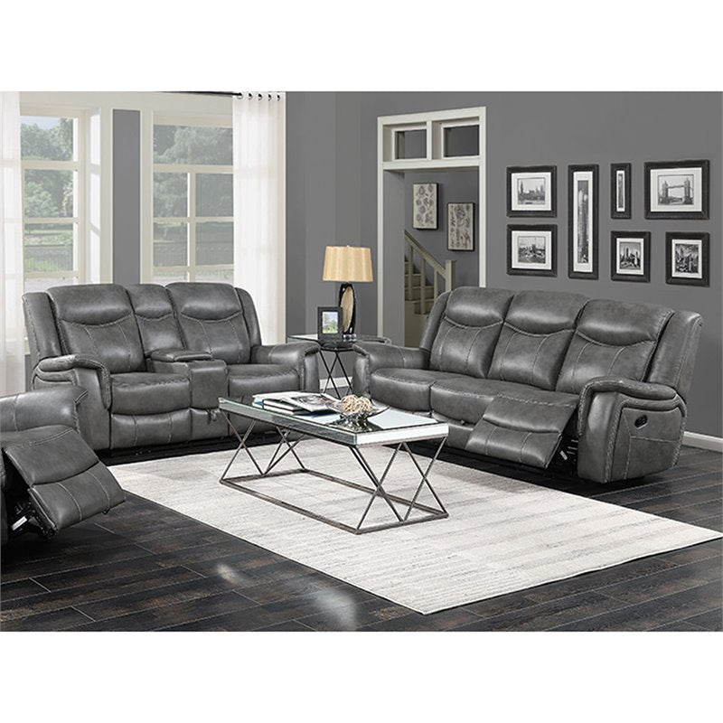 Conrad 2-piece Living Room Set Grey