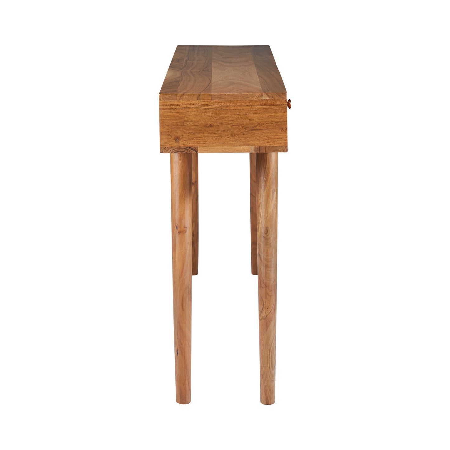 2-drawer Console Table Natural Brown