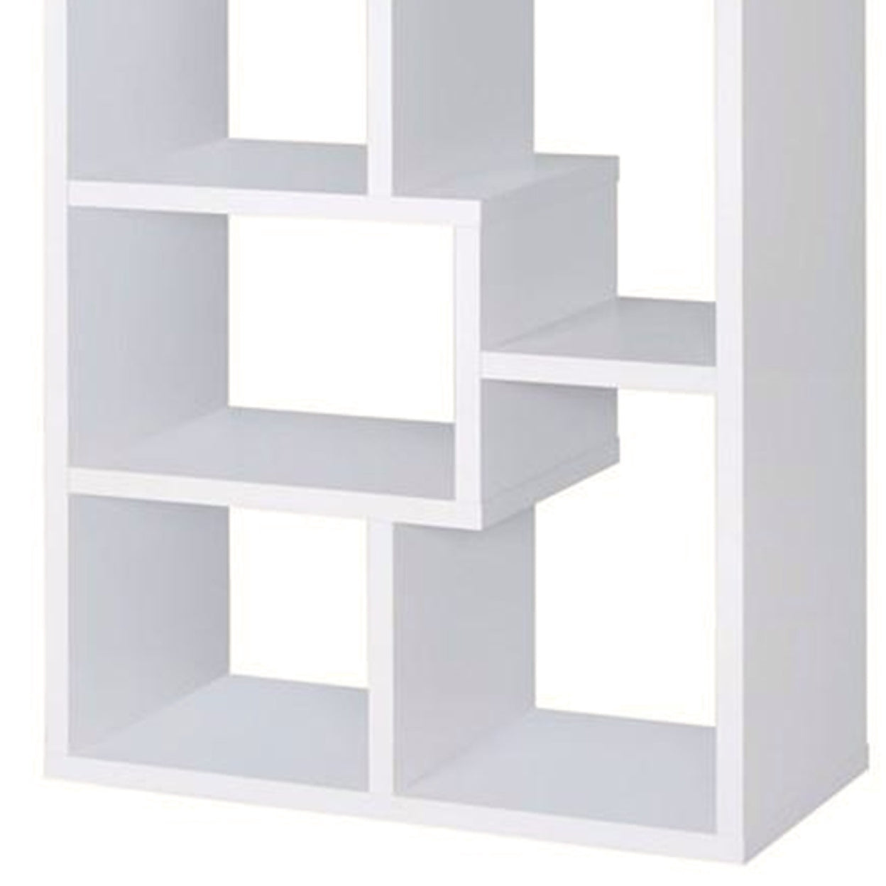 Theo 10-shelf Bookcase White