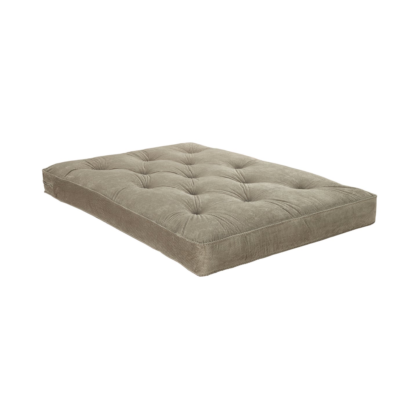 Button Tufted Luxury Futon Pad Sage Green