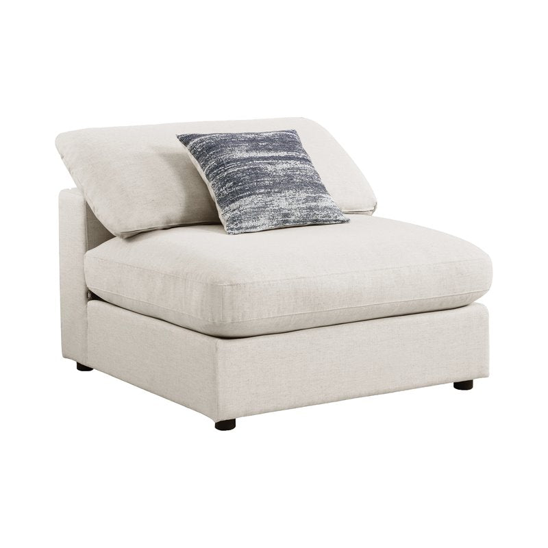 4-piece Upholstered Modular Sectional Beige
