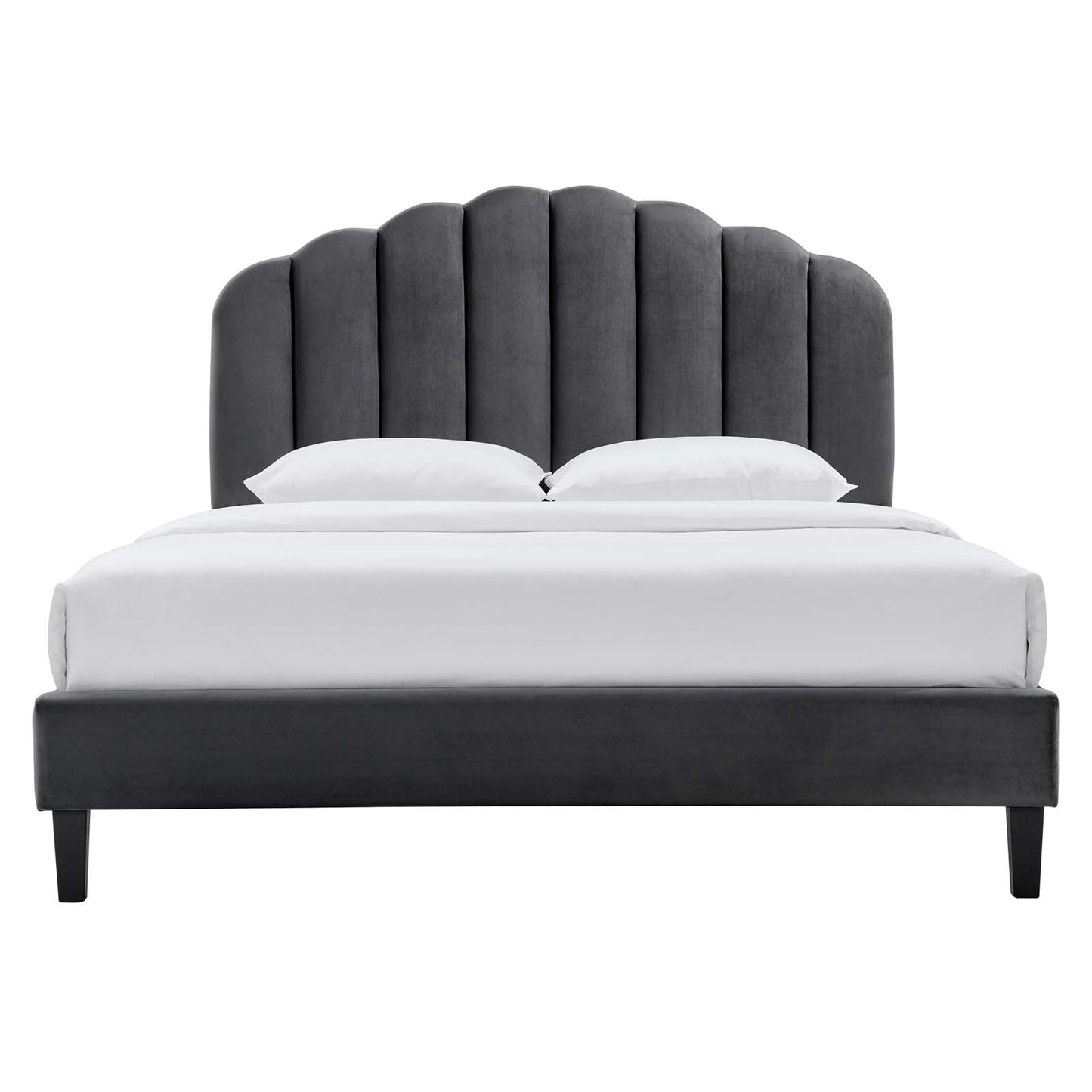 Daisy Performance Velvet Twin Platform Bed