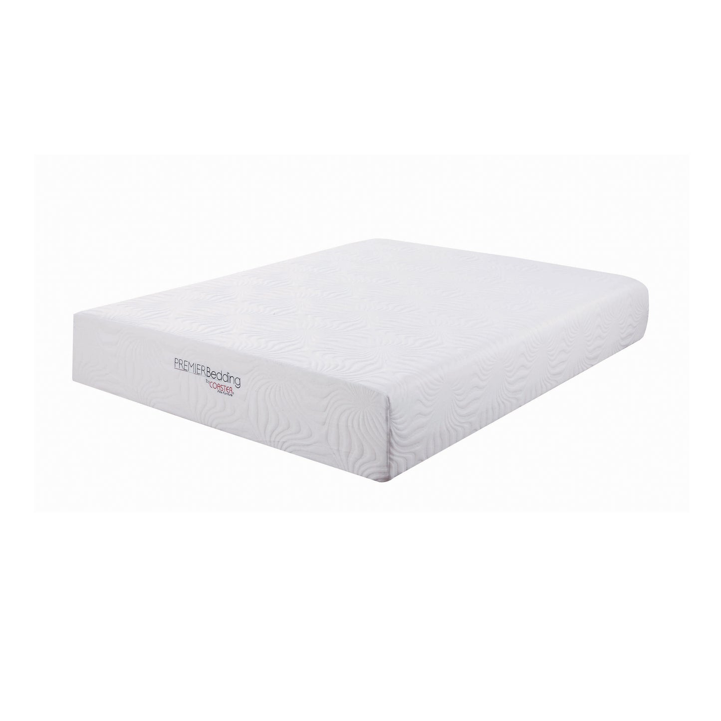 Ian California King Memory Foam Mattress White