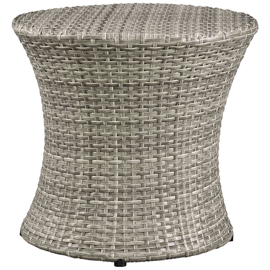 Stage Round Outdoor Patio Side Table