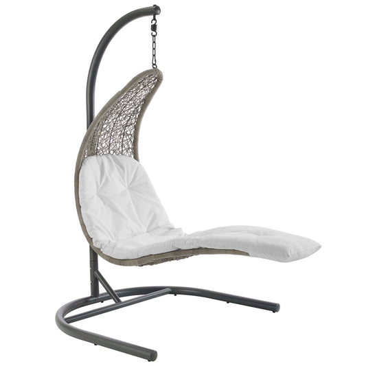 Landscape Hanging Chaise Lounge Outdoor Patio Swing Chair