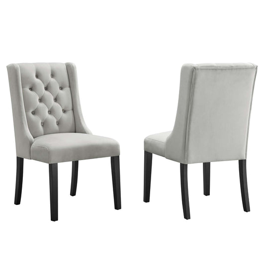 Baronet Performance Velvet Dining Chairs - Set of 2