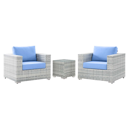 Convene 3-Piece Outdoor Patio Set