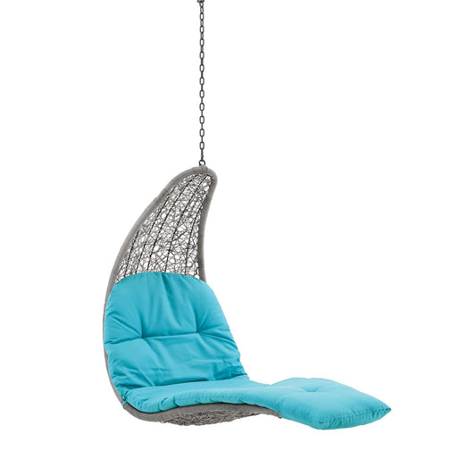 Landscape Hanging Chaise Lounge Outdoor Patio Swing Chair
