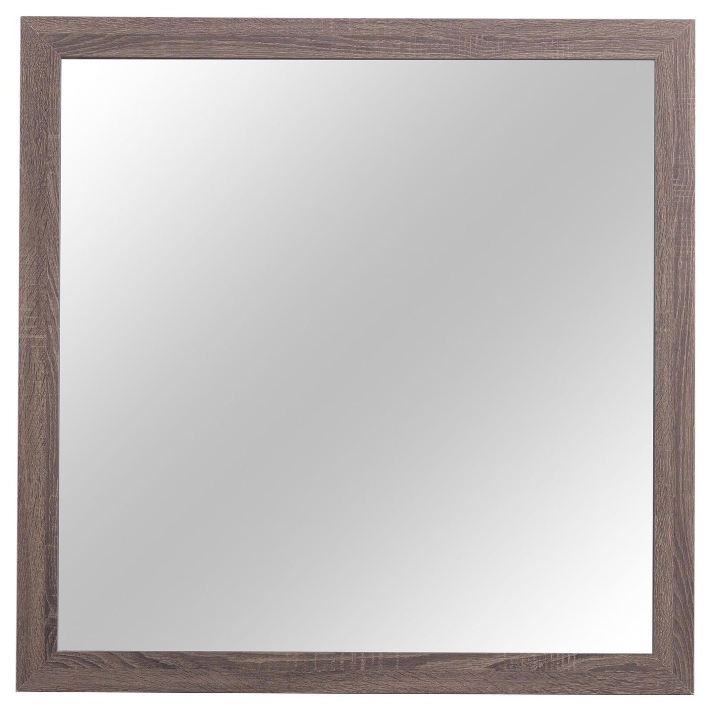 Brantford Rectangle Dresser Mirror Barrel Oak