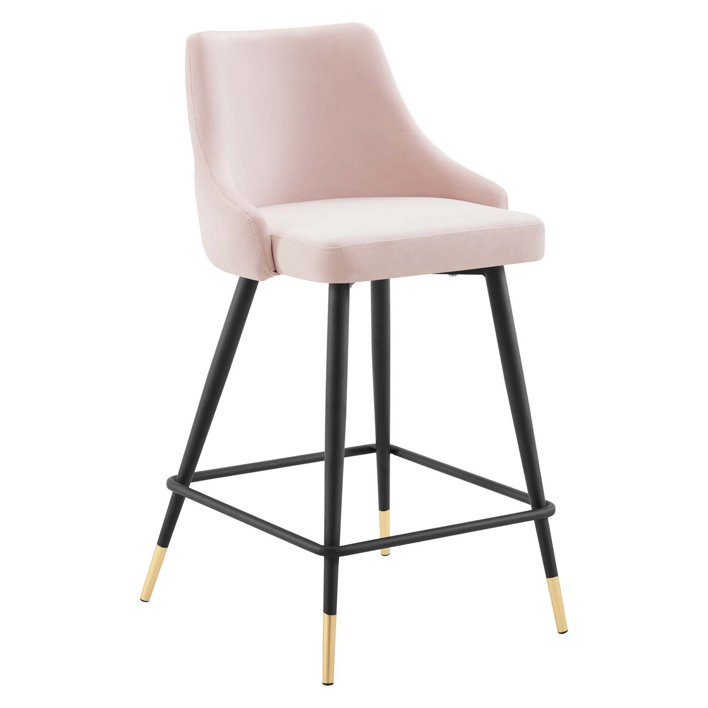 Adorn Performance Velvet Counter Stool