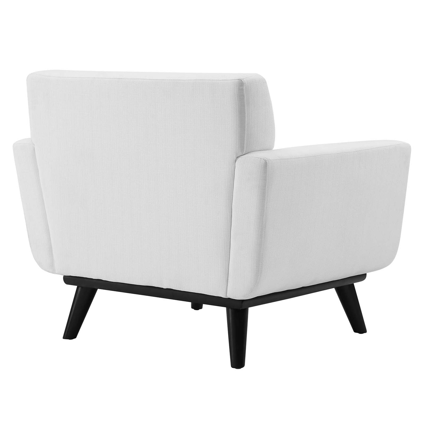 Engage Channel Tufted Fabric Armchair