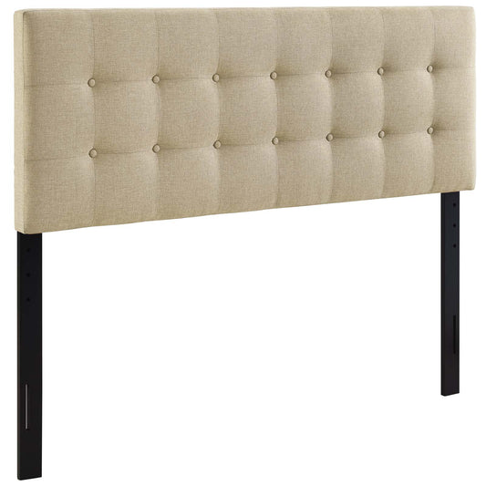 Emily Queen Upholstered Fabric Headboard