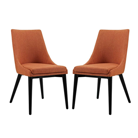 Viscount Dining Side Chair Fabric Set of 2